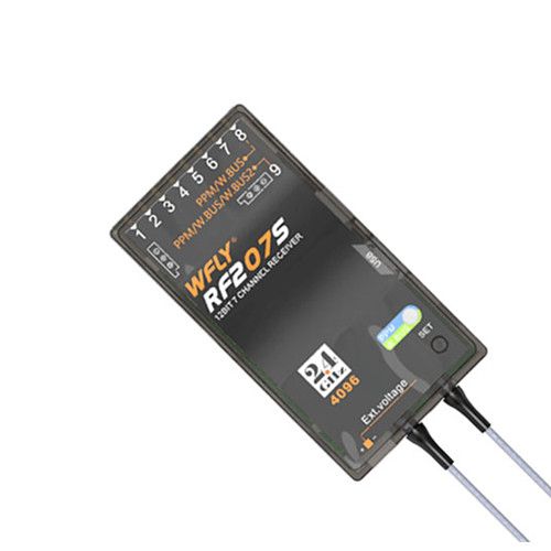 RF207S 2.4G 7 Channel WBUS PPM Receiver for WFLY ET07
